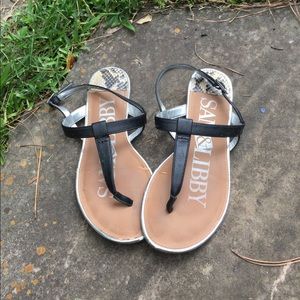 Black sandals